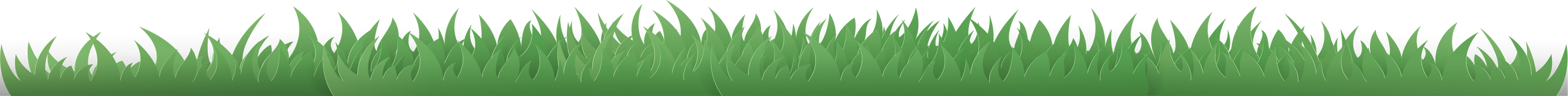 Green grass paper cut style.